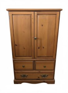 Pine-Armoire-with-Drawers