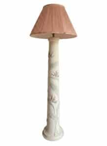 Plaster-Floor-Lamp-with-Bird-of-Paradise-Motif-Serge-Roche-Style