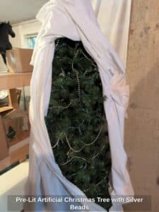 Pre-Lit-Artificial-Christmas-Tree-with-Silver-Beads