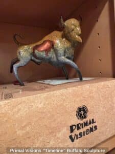 Primal-Visions-Timeline-Buffalo-Sculpture
