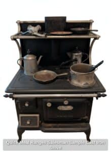 Quick-Meal-Ranges-Salesman-Sample-Cast-Iron-Stove-second-image