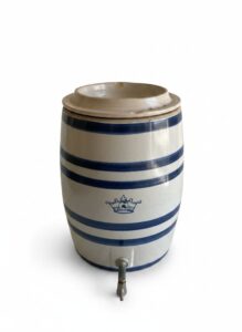 Robinson-Ransbottom-Blue-Crown-Stoneware-Water-Cooler-Crock-with-Spigot