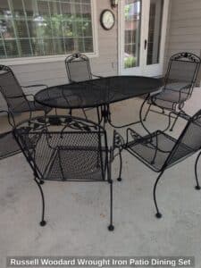 Russell-Woodard-Wrought-Iron-Patio-Dining-Set