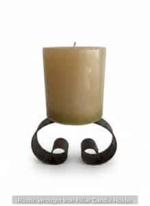 Rustic-Wrought-Iron-Pillar-Candle-Holder