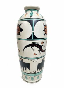 Salazar.G-Hand-Painted-Pottery-Vase-second-image