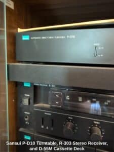 Sansui-P-D-Turntable-R-Stereo-Receiver-and-D-M-Cassette-Deck-second-image