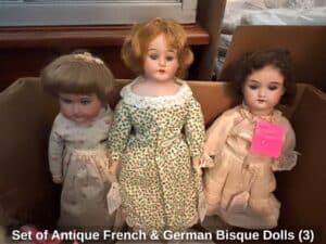Set-of-Antique-French-German-Bisque-Dolls-