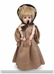 Set-of-Antique-French-German-Bisque-Dolls-fifth-image
