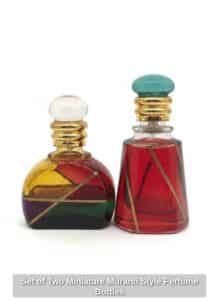 Set-of-Two-Miniature-Murano-Style-Perfume-Bottles
