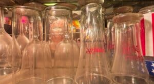 Set-of-UP-The-Uncola-Upside-Down-Glasses-and-other-Stemware-second-image