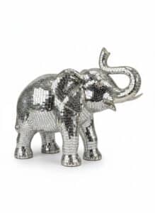 Signature-Design-by-Ashley-Hallmont-Silver-Finish-Elephant-Sculpture