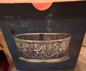 Silver-Plated-Grapevine-Pattern-Wine-Coaster