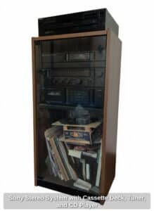 Sony-Stereo-System-with-Cassette-Deck-Tuner-and-CD-Player