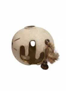 Southwestern-Style-Ceramic-Vase-with-Tassel