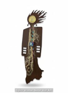Spirit-Woman-Metal-Wall-Art