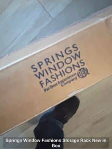 Springs-Window-Fashions-Storage-Rack-New-in-Box-second-image
