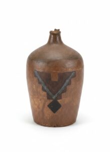 Stoneware-Jug-with-Eagle-Motif