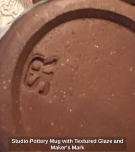 Studio-Pottery-Mug-with-Textured-Glaze-and-Makers-Mark-second-image