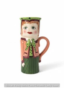 Susan-Paley-Bella-Casa-Ceramic-Lady-Vase