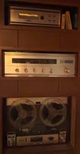 Symphonic-Solid-State-Sound-Stereo-Receiver-with-Wollensak-M-Track-Player-and-Reel-to-Reel-Tape-Recorder