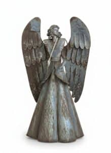 Tall-Magnesium-Angel-Statue-with-Billowing-Dress-and-Bird-in-Antique-Bronze-Finish