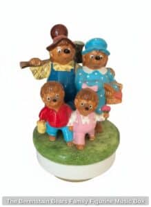 The-Berenstain-Bears-Family-Figurine-Music-Box