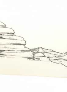 The-End-of-the-Trail-Lithograph-on-Marble-Plaque-second-image