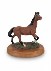 The-Hamilton-Collection-Mare-and-Foal-Figurine-third-image