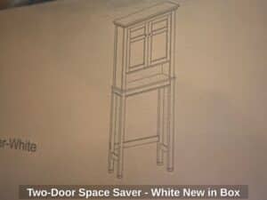 Two-Door-Space-Saver-White-New-in-Box-second-image