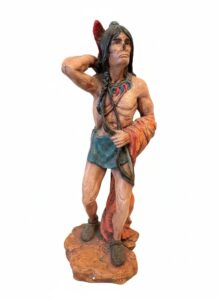 Universal-Statuary-Corp.-Native-American-Warrior-Figurine