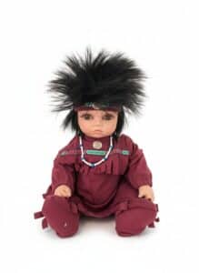 Val-Shelton-Wolfe-Porcelain-Indian-Boy-Doll