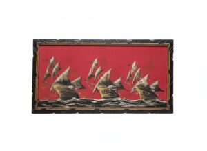 Vanguard-Studios-Galleons-at-Sea-Velvet-Painting