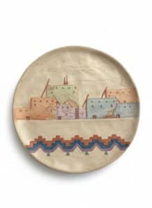 Vera-Russell-Southwestern-Pueblo-Relief-Plate