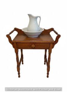 Victorian-Washstand-with-Pitcher-and-Bowl