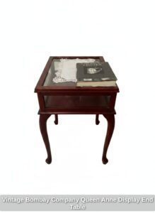 Vintage-Bombay-Company-Queen-Anne-Display-End-Table