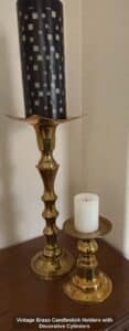 Vintage-Brass-Candlestick-Holders-with-Decorative-Cylinders