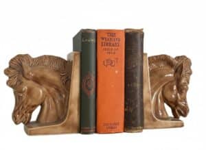 Vintage-Ceramic-Horse-Head-Bookends