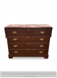 Vintage-Mahogany-Federal-Style-Drawer-Chest-of-Drawers