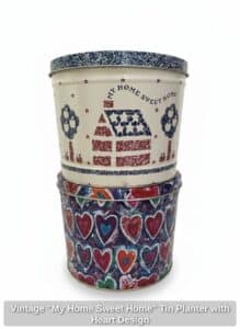 Vintage-My-Home-Sweet-Home-Tin-Planter-with-Heart-Design