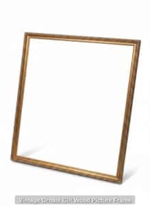 Vintage-Ornate-Gilt-Wood-Picture-Frame