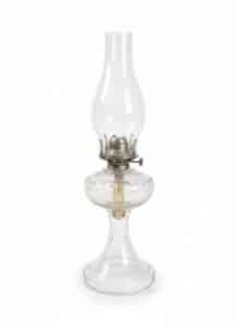 Vintage-PA-Mfg.-Co.-Clear-Glass-Oil-Lamp
