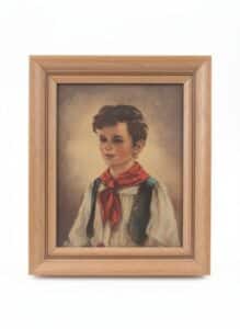 Vintage-Portrait-of-Chiko-or-Chiko-and-Elena-by-Ann-Allaben