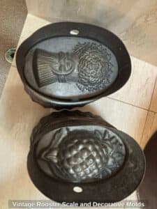 Vintage-Rooster-Scale-and-Decorative-Molds-second-image