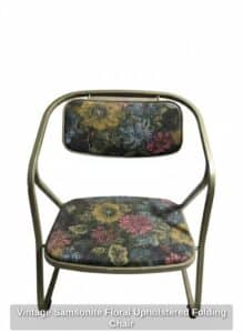 Vintage-Samsonite-Floral-Upholstered-Folding-Chair-second-image