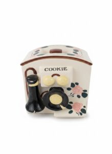 Vintage-Sierra-Vista-Pottery-Telephone-Cookie-Jar
