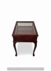 Vintage-Spindle-Back-Wooden-Bench-second-image