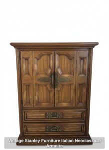 Vintage-Stanley-Furniture-Italian-Neoclassical-Armoire