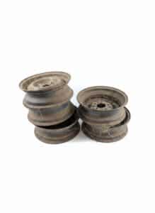Vintage-Steel-Wheel-Rims-Set-of