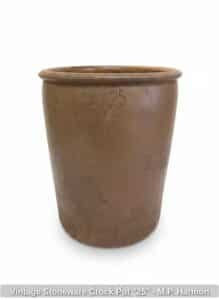 Vintage-Stoneware-Crock-Pot-M.P.-Harmon