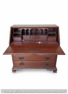 Vintage-Willett-Wildwood-Cherry-Secretary-Desk-second-image